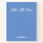 Faith 2 Journal-Notebook Notizblock (Rückseite)