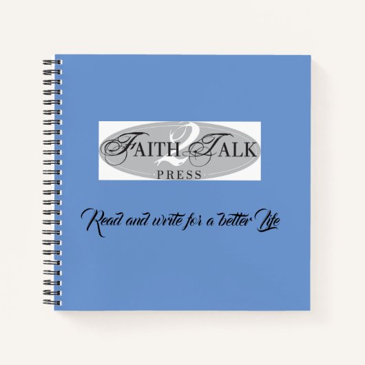 Faith 2 Talk Press Notebook Notizblock (Vorderseite)