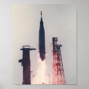 Faith 7 (Mercury Atlas 9) Start Poster