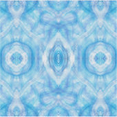 Faith Abstract Light Blue White Watercolor Art Aufkleber (Vorderseite)