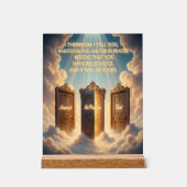 Faith Acrylic Sign For Encouragement Acrylschild (Vorderseite)