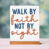 Faith Acrylschild (Neutral)