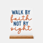 Faith Acrylschild (Vorderseite)