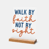 Faith Acrylschild (Winkel)