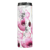 Faith Amidst Pink Poppies Thermosbecher (Rückseite)