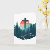 Faith &amp; Fitness Christian - Workout Motivation Karte (Gelbe Blume)