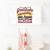 Faith and Gratitude Artwork – Uplifting Christian  Banner (Insitu)