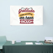 Faith and Gratitude Artwork – Uplifting Christian  Banner (Messeveranstaltung)