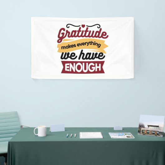 Faith and Gratitude Artwork – Uplifting Christian Banner (Messeveranstaltung)