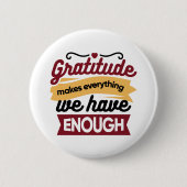 Faith and Gratitude Artwork – Uplifting Christian  Button (Vorderseite)