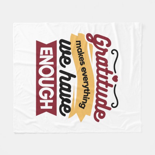 Faith and Gratitude Artwork – Uplifting Christian Fleecedecke (Vorderseite (Horizontal))