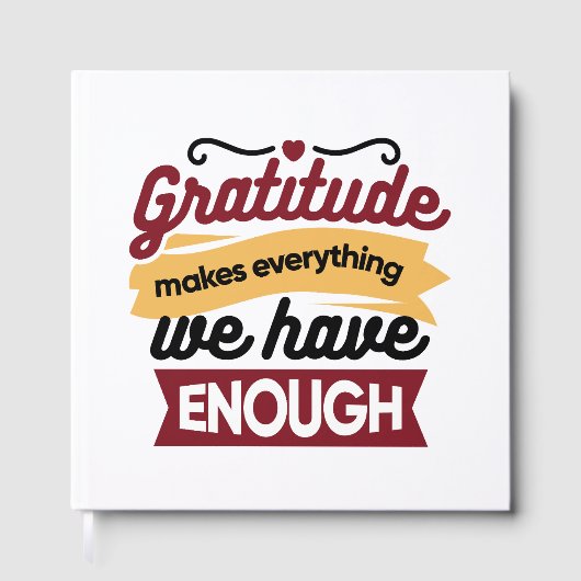 Faith and Gratitude Artwork – Uplifting Christian Gästebuch (Vorderseite)