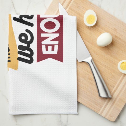 Faith and Gratitude Artwork – Uplifting Christian Geschirrtuch (Viertel Falte)