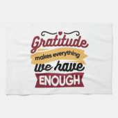 Faith and Gratitude Artwork – Uplifting Christian Geschirrtuch (Horizontal)