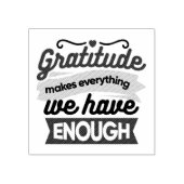 Faith and Gratitude Artwork – Uplifting Christian  Gummistempel (Prägung)