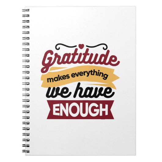 Faith and Gratitude Artwork – Uplifting Christian Notizblock (Vorderseite)