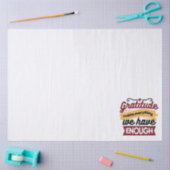 Faith and Gratitude Artwork – Uplifting Christian  Seidenpapier (Basteln)