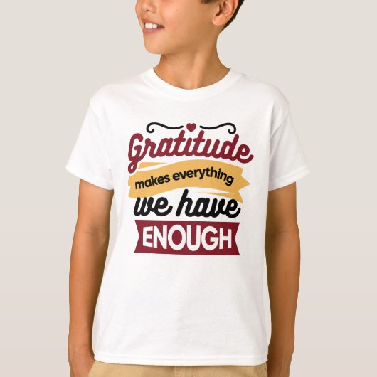 Faith and Gratitude Artwork – Uplifting Christian T-Shirt (Vorderseite)