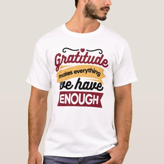 Faith and Gratitude Artwork – Uplifting Christian T-Shirt (Vorderseite)