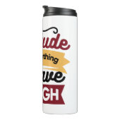 Faith and Gratitude Artwork – Uplifting Christian  Thermosbecher (Nach rechts gedreht)