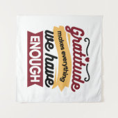 Faith and Gratitude Artwork – Uplifting Christian  Wandteppich (Vorderseite (Horizontal))