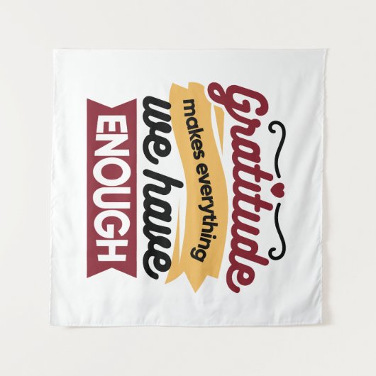 Faith and Gratitude Artwork – Uplifting Christian Wandteppich (Vorderseite (Horizontal))