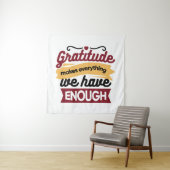 Faith and Gratitude Artwork – Uplifting Christian  Wandteppich (Beispiel)