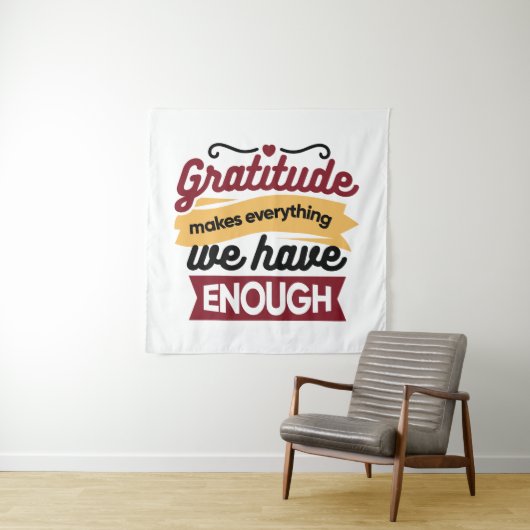 Faith and Gratitude Artwork – Uplifting Christian Wandteppich (Beispiel)
