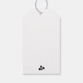 Faith and Happiness – Joy and Gladness Quotes Geschenkanhänger (Rückseite)