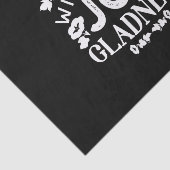 Faith and Happiness – Joy and Gladness Quotes Seidenpapier (Ausschnitt)