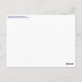 Faith Angel Postcard Postkarte (Rückseite)