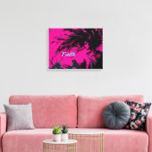 Faith Art Retro Leinwanddruck (Insitu (Wohnzimmer))