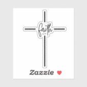 Faith Aufkleber (Blatt)