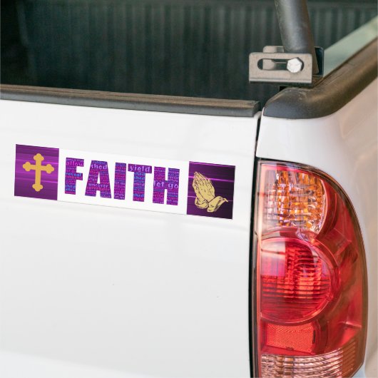 Faith Autoaufkleber (Auf Lkw)