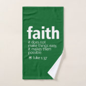 Faith Badhandtuch Set (Handtuch)