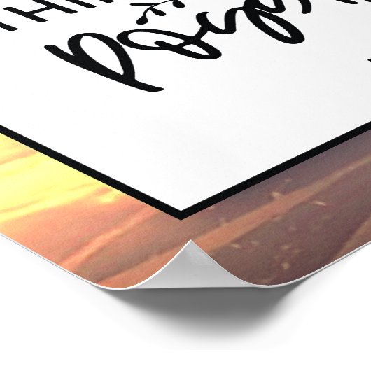 Faith based Christlich Wall Art Poster (Ecke)