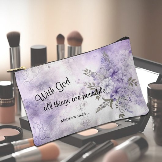 Faith Based - Matthew 19:26 Zubehörtasche