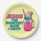 Faith Based Party Platte Pappteller (Vorderseite)