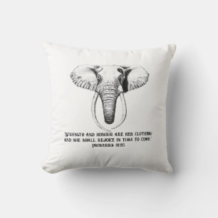 Faith Based Reversible Throw Pillow Kissen