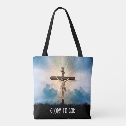 Faith Based Tote Bag Tasche (Rückseite)