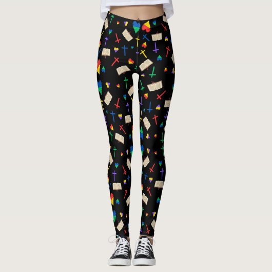 Faith basiert leggings (Vorderseite)