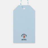 Faith Behalte uns warm - Hochwertiges Winterwerk Geschenkanhänger (Rückseite)