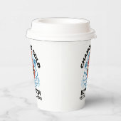 Faith Behalte uns warm - Hochwertiges Winterwerk Pappbecher (Rechts)