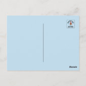 Faith Behalte uns warm - Hochwertiges Winterwerk Postkarte (Rückseite)