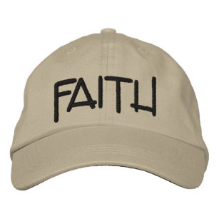 Faith Bestickte Baseballkappe