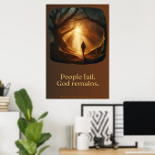 Faith Beyond the Hurt Poster (Heimbüro)