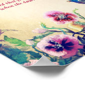 Faith Bird Poster (Ecke)