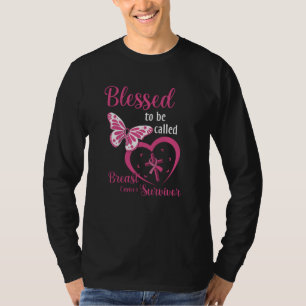 Faith Blessed To be called Breast Cancer Survivor T-Shirt