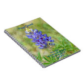 Faith Bluebonnet Blume Art Prayer Journal Notizblock (Rechte Seite)
