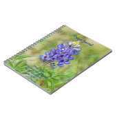Faith Bluebonnet Blume Art Prayer Journal Notizblock (Linke Seite)